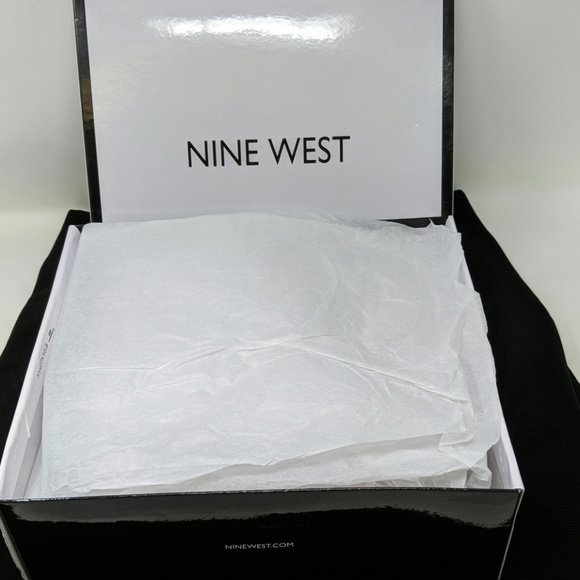 Nine West Braddy Caged Block Heel Sandal - Picture 8 of 8